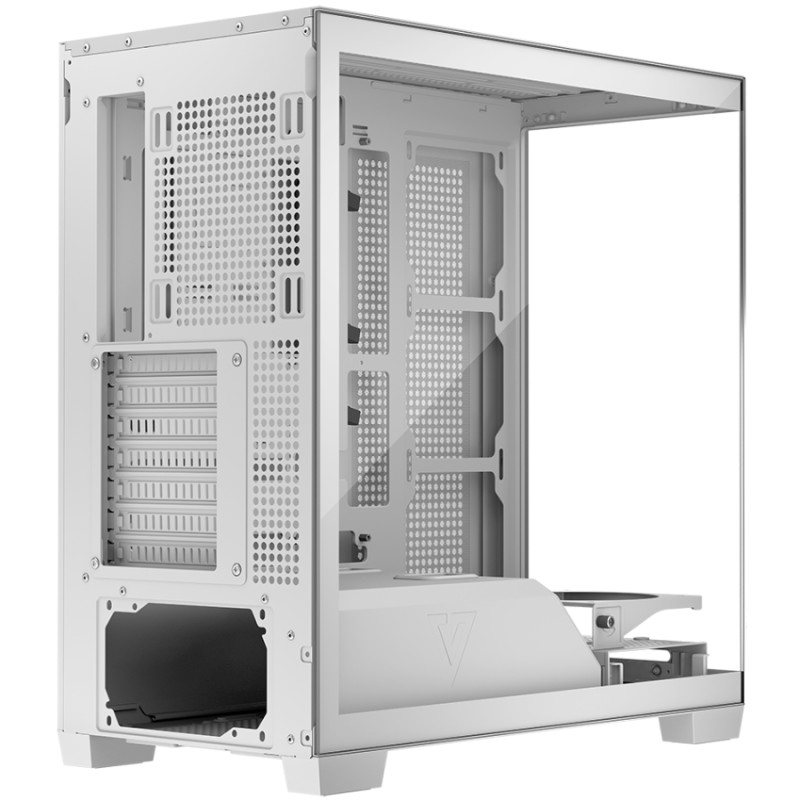 Корпус Modecom VOLCANO STELLAR MIDI w/o fans WHITE без БЖ ATX