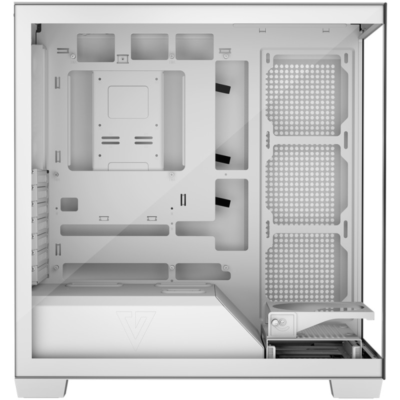 Корпус Modecom VOLCANO STELLAR MIDI w/o fans WHITE без БЖ ATX