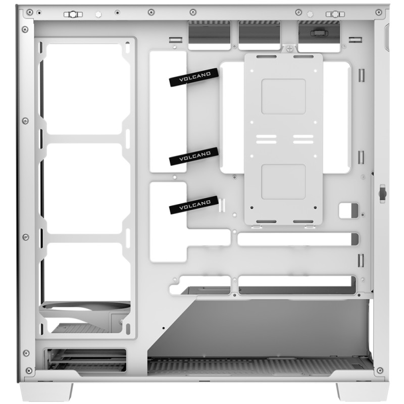 Корпус Modecom VOLCANO STELLAR MIDI w/o fans WHITE без БЖ ATX