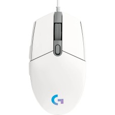 Мишка Logitech G102 Lightsync USB біла