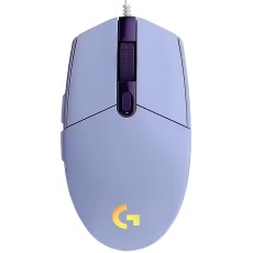 Мишка Logitech G102 Lightsync USB бузкова