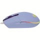 Мишка Logitech G102 Lightsync USB бузкова