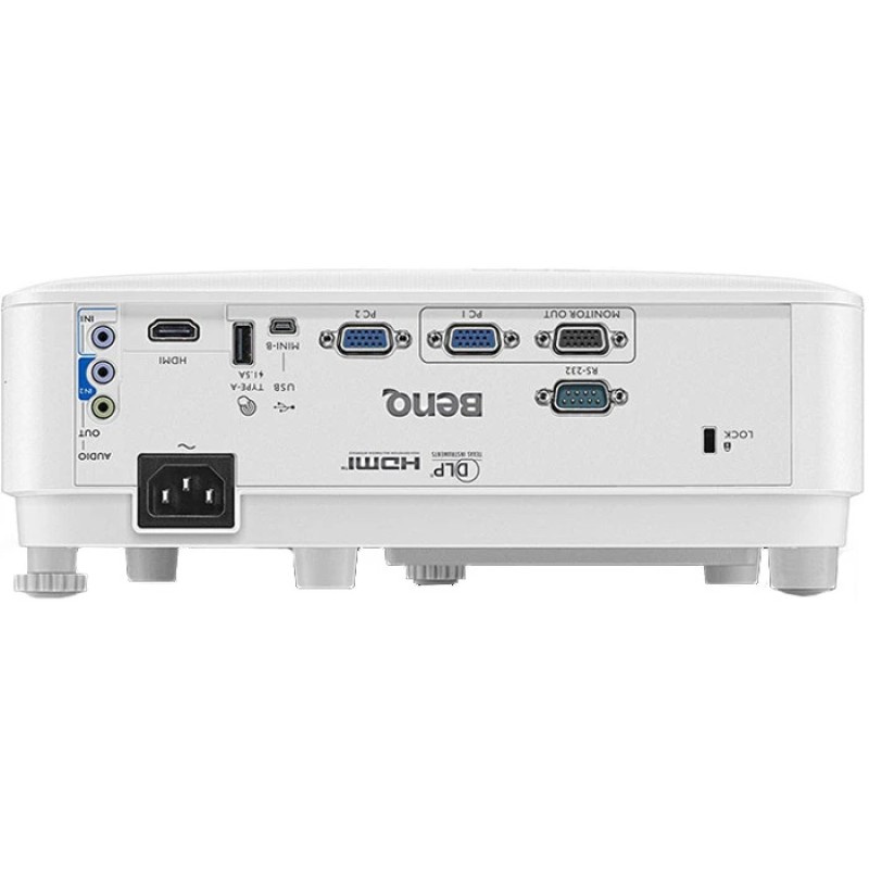 Проєктор BENQ MW809STH, короткофокусний, DLP, WXGA , 3600Lm, 20000:1, D-sub, HDMI, RJ45, білий Проєктор BENQ MW809STH, короткофокусний, DLP, WXGA , 3600Lm, 20000:1, D-sub, HDMI, RJ45, білий