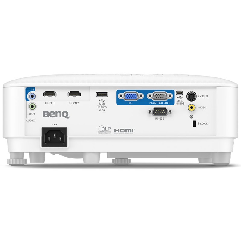 Проєктор BENQ MW560, DLP, WXGA, 4000Lm, 20000:1, D-sub, HDMI, білий Проєктор BENQ MW560, DLP, WXGA, 4000Lm, 20000:1, D-sub, HDMI, білий
