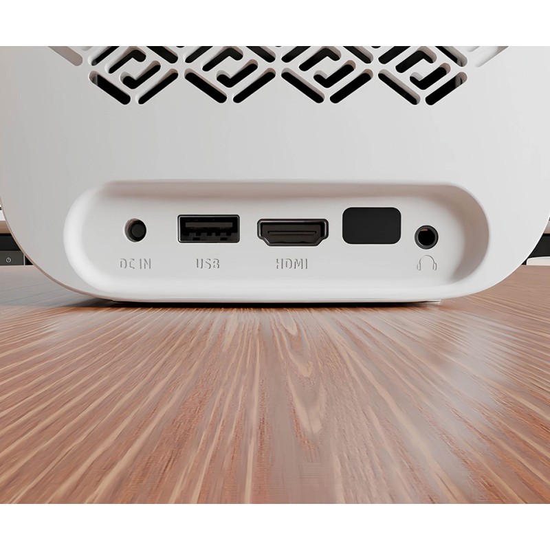 Проектор HP CC360 LED LCD FHD 220 AL 16:9 AOSP HDMI WiFi Bluetooth білий