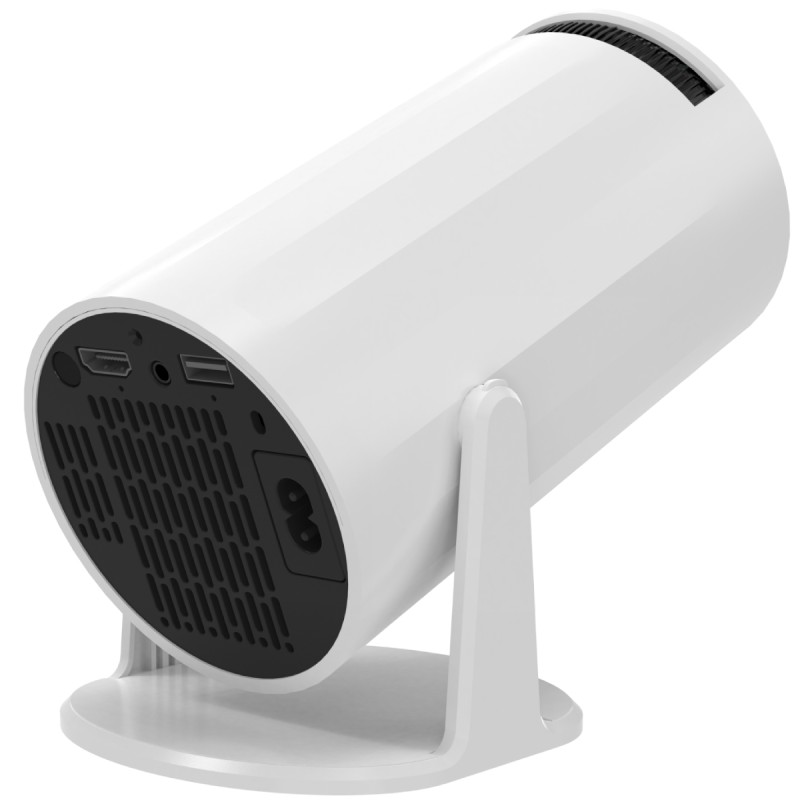 Проектор H96MAX K6, LED, LCD, Full HD, 150 AL,16:9, Android 11.0, HDMI, WiFi, Bluetooth, білий