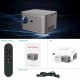 Проектор H96MAX HY350 , LED, LCD, Full HD, 300 AL,16:9, Android 11.0, HDMI, WiFi, Bluetooth, сірий