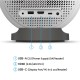 Проєктор BENQ GV50, лазерний,DLP,1080P,ANSI 500Lm,100000:1,Android11,HDMI,USB,Wi-Fi,BT5.0,16:9,білий