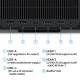 Проєктор BENQ GP520, DLP,4K UHD, ANSI 2600Lm,200000:1,Android11,2хHDMI,USB,Wi-Fi,BT5.0,16:9,сірий