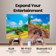 Проектор BENQ GP520, DLP,4K UHD, ANSI 2600Lm,200000:1,Android11,2хHDMI,USB,Wi-Fi,BT5.0,16:9,сірий