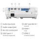 Проєктор BENQ TH671ST, короткофокусний, DLP,1080P,ANSI 3000Lm,10000:1, 2хHDMI, USB,16:9, білий Проєктор BENQ TH671ST, короткофокусний, DLP,1080P,ANSI 3000Lm,10000:1, 2хHDMI, USB,16:9, білий