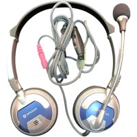Гарнітура Krauler KR-686, 2х3,5мм, Silver