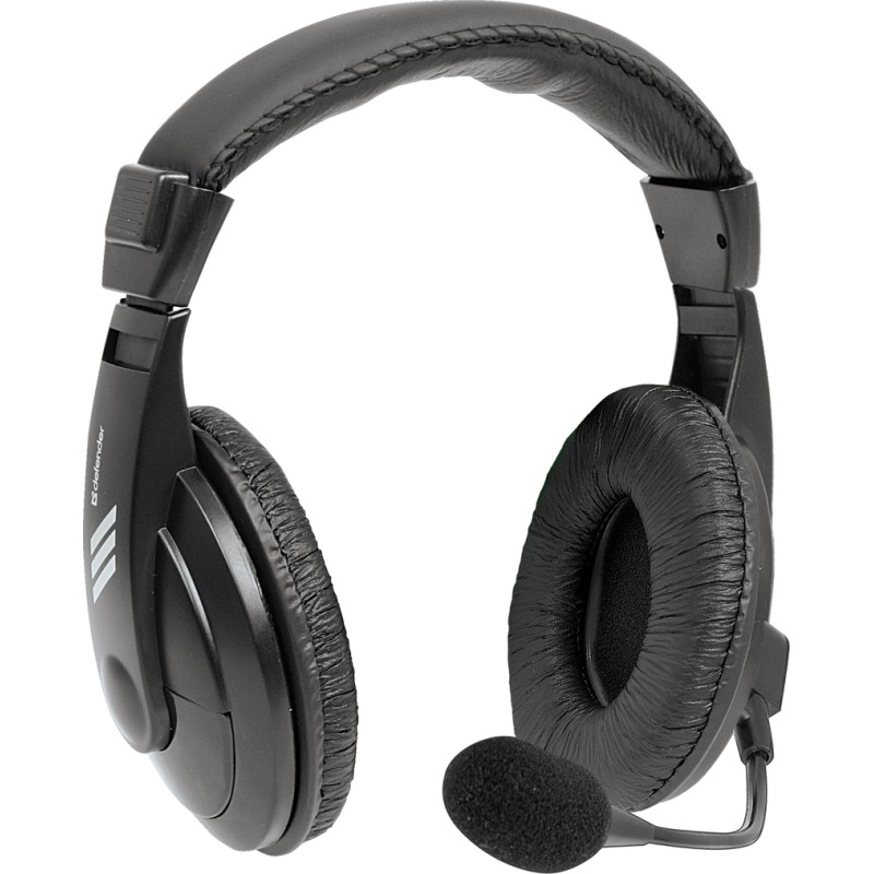 Гарнітура Defender Gryphon HN-750, 2х3,5мм, Black