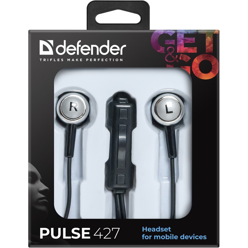 Гарнітура для смартфонів Defender Pulse 427 Black