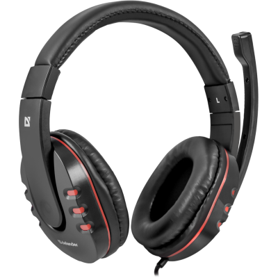 Гарнітура Defender Warhead G-160, 2х3,5мм, Black