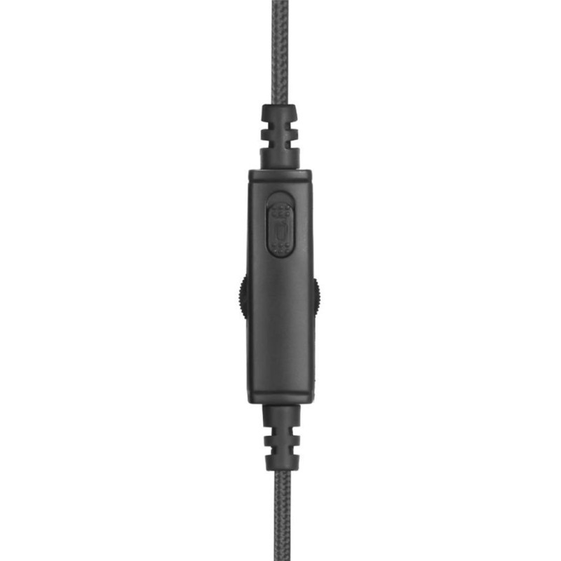 Гарнітура HP DHE-8005, 3.5мм+USB, RGB, Black