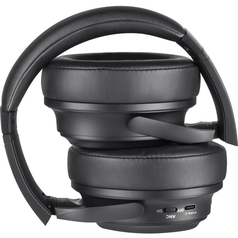 Гарнітура Defender FreeMotion B535, Bluetooth+3,5мм, ANC, Black