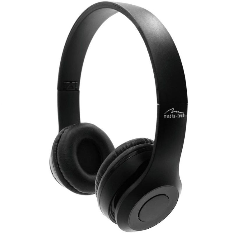 Гарнітура Media-Tech EPSILION BT MT3591 FM/ MP3, Bluetooth+3,5мм, Black