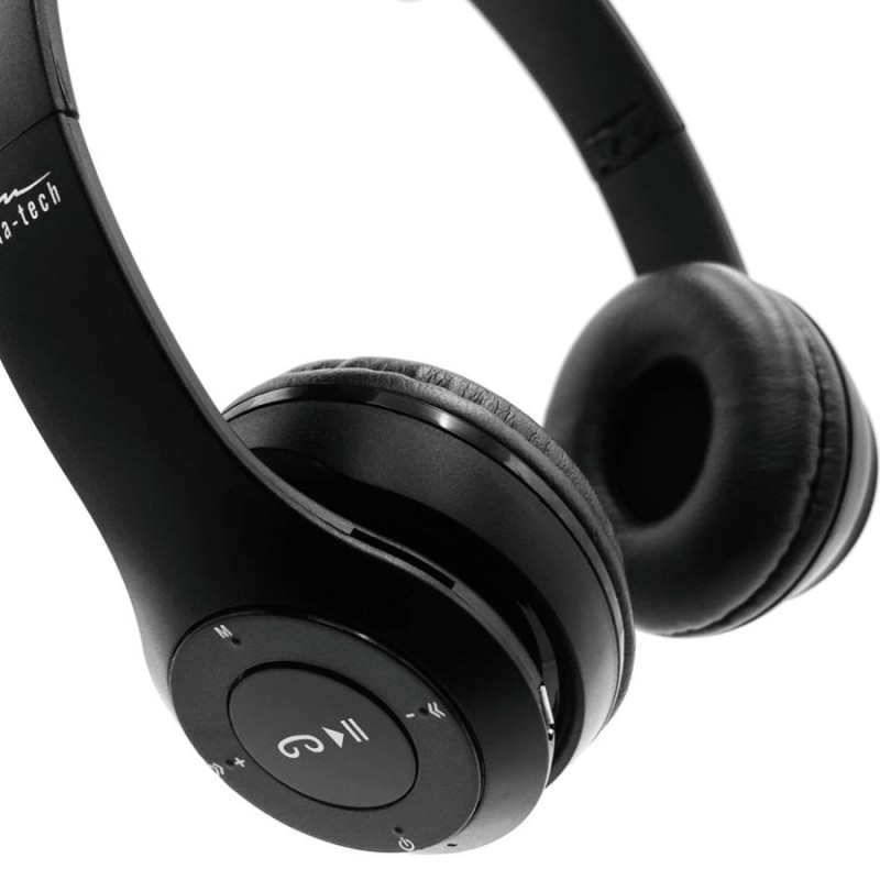 Гарнітура Media-Tech EPSILION BT MT3591 FM/ MP3, Bluetooth+3,5мм, Black