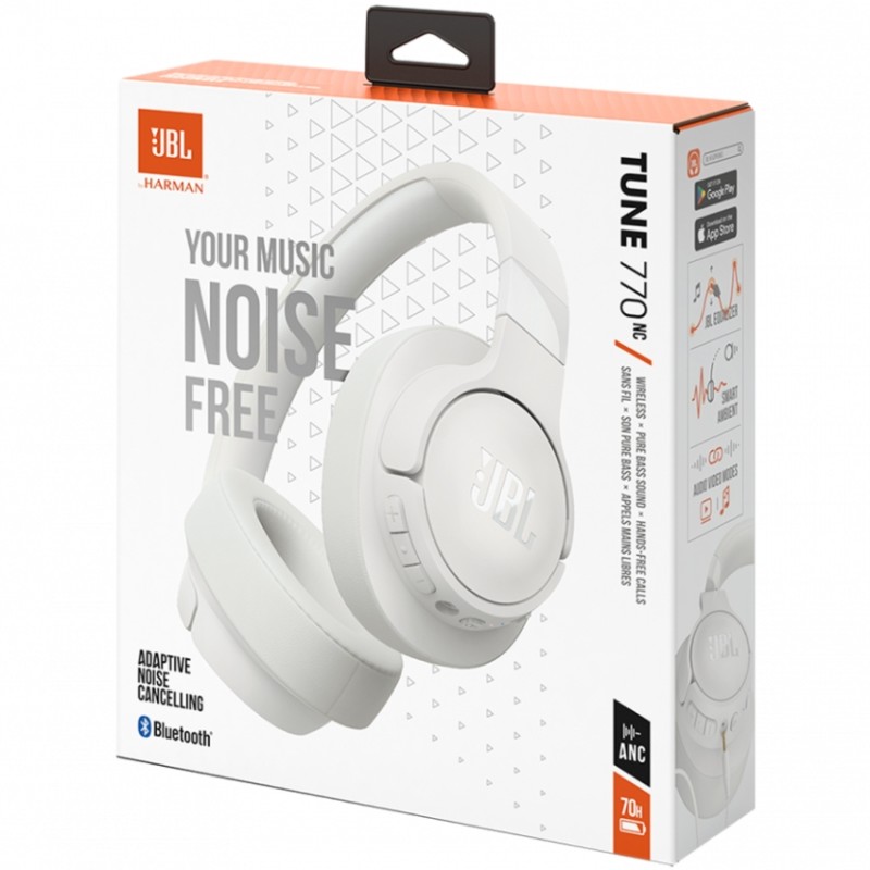 Навушники JBL T770 NC White