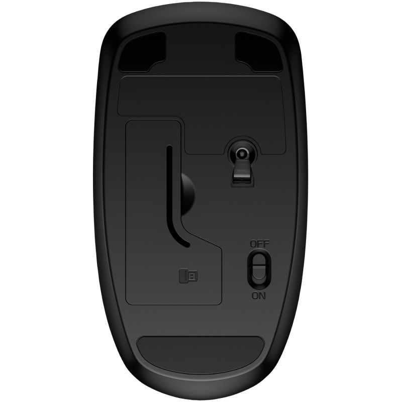 Мишка бездротова HP 235 Slim, 3 кн., 1600 dpi, чорна