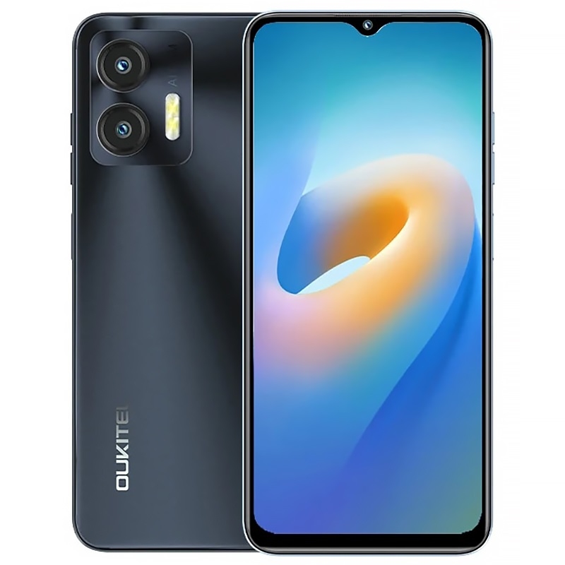 Смартфон Oukitel C36 6.56" HD /8GB/256GB/ T606 /5150mAh/ 13+5Мп / Black