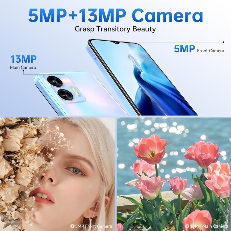 Смартфон Oukitel C36 6.56" HD /8GB/256GB/ T606 /5150mAh/ 13+5Мп / Black
