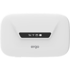 Mobile Wi-Fi router ERGO M126 (CAT4) 3G/4G Wi-Fi 6 Mobile Router (white)