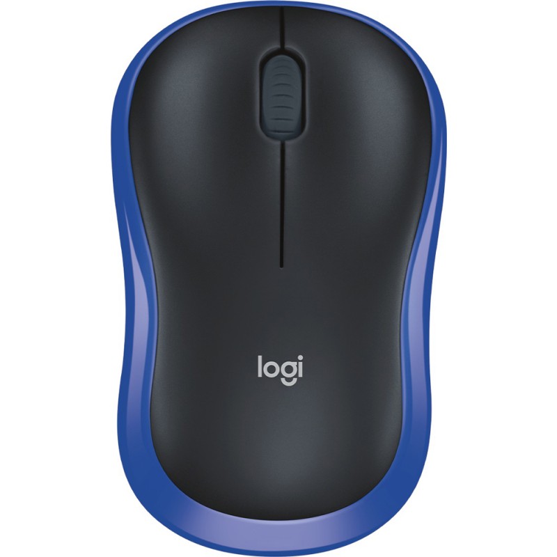 Мишка Logitech M185 бездротова, Blue (new)