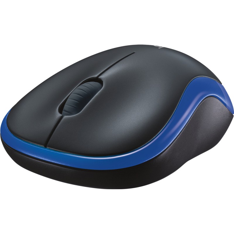 Мишка Logitech M185 бездротова, Blue (new)