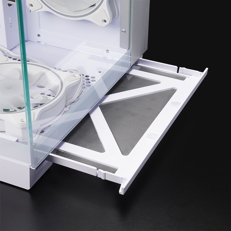 Корпус Chieftec VISIO GM-30W-TG-OP ATX, без БЖ, White