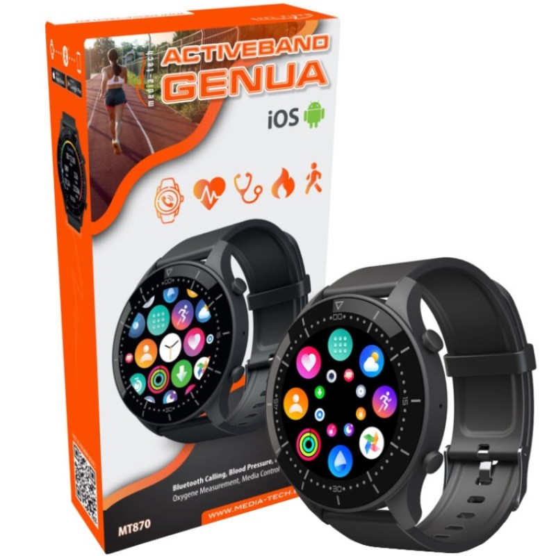 Смарт-годинник Media-Tech Active-Band GENUA Смарт-годинник Media-Tech Active-Band GENUA