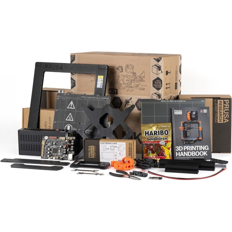 Принтер 3D Prusa MK4S KIT (FDM 1.75mm 250x210x220mm USB Wi-Fi NFC чорний) DIY kit Принтер 3D Prusa MK4S KIT (FDM 1.75mm 250x210x220mm USB Wi-Fi NFC чорний) DIY kit