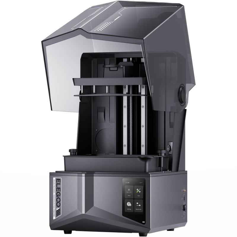 Принтер 3D ELEGOO Saturn 4 Ultra 12K(LCD ±0.1 mm Chitubox MSLA 218.88x122.88x220 mm WiFi USB сірий)