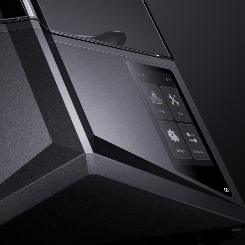 Принтер 3D ELEGOO Saturn 4 Ultra 12K(LCD ±0.1 mm Chitubox MSLA 218.88x122.88x220 mm WiFi USB сірий)