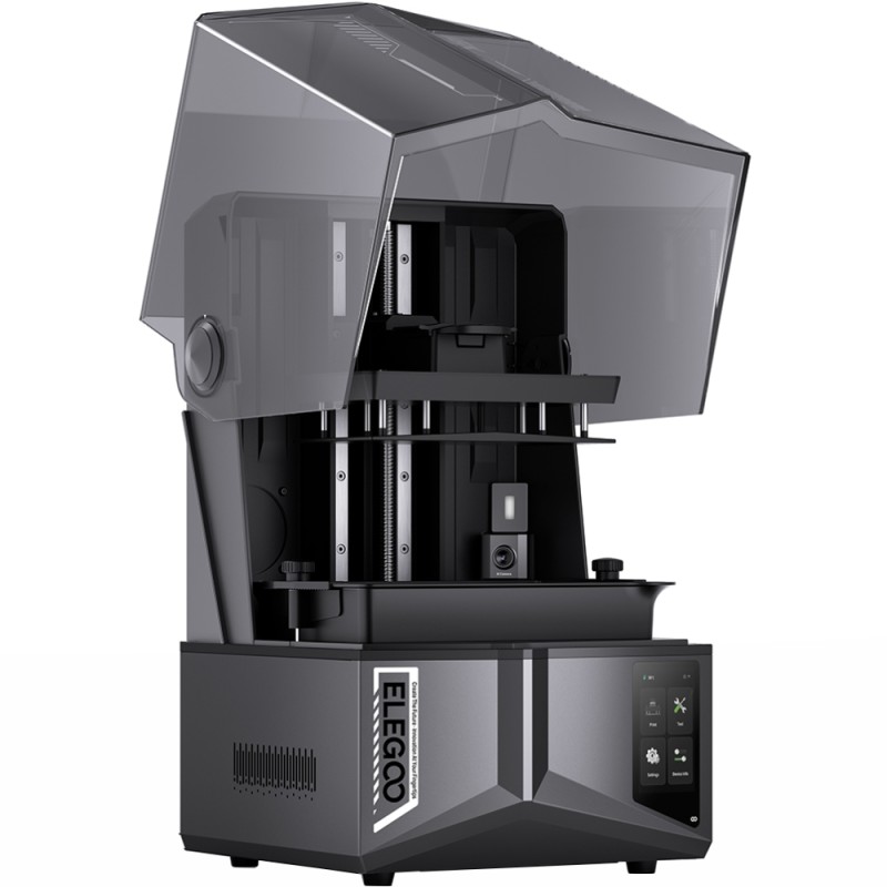 Принтер 3D ELEGOO Saturn 4 Ultra 16K(LCD ±0.1 mm Chitubox MSLA 211.68x118.37x220 mm WiFi USB сірий)