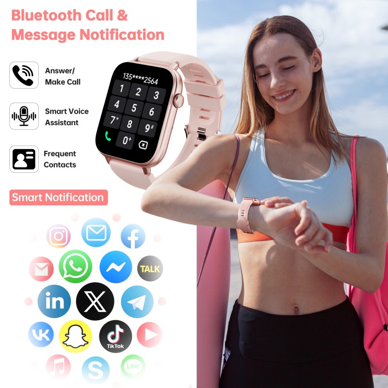 Годинник Oukitel V3 Pink