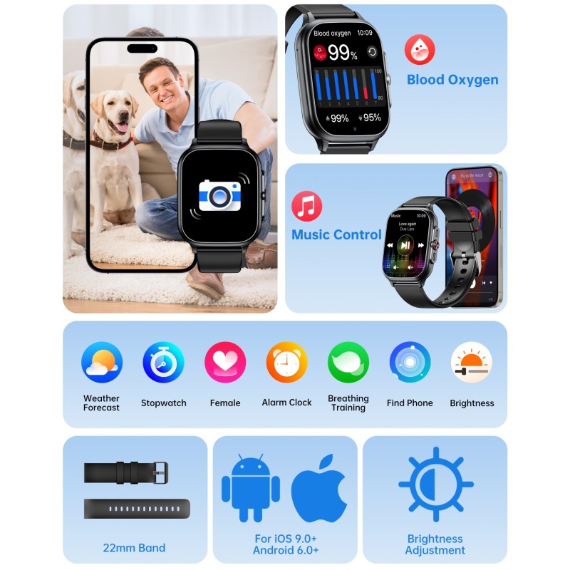 Годинник Oukitel V7 Pro Black