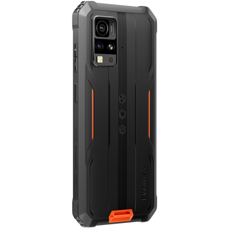 Смартфон Blackview BV4800 SE 6.56" HD /4GB/64GB/ T615 / 5100mAh / 16+8Мп / NFC /IP69K/Orange Смартфон Blackview BV4800 SE 6.56" HD /4GB/64GB/ T615 / 5100mAh / 16+8Мп / NFC /IP69K/Orange