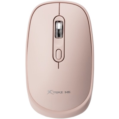 Мишка XTRIKE ME GW-119, бездротова Bluetooth+2.4G, 1600dpi., 4кн., Silent, Рожева