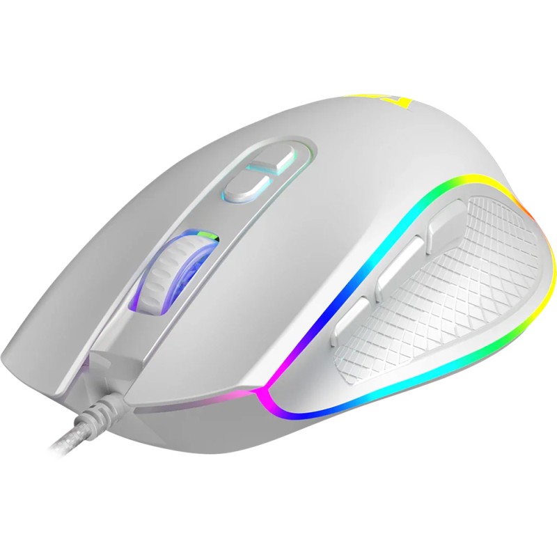 Мишка Modecom Veles Volcano, ігрова, 12800dpi., 8кн.,RGB, біла Мишка Modecom Veles Volcano, ігрова, 12800dpi., 8кн.,RGB, біла