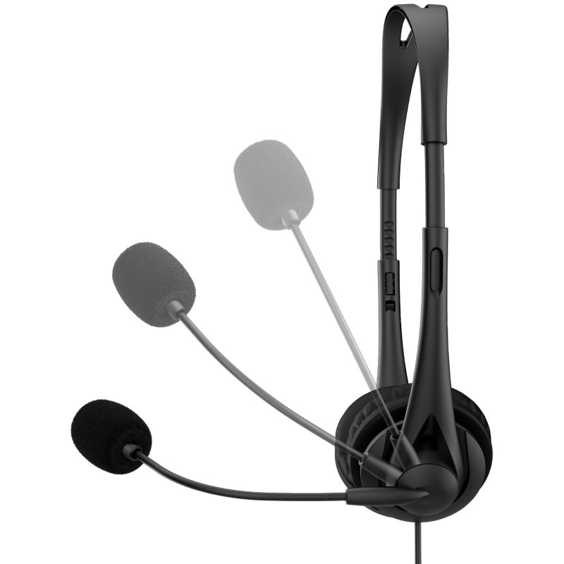 Гарнітура HP Stereo G2 USB, bulk чорна