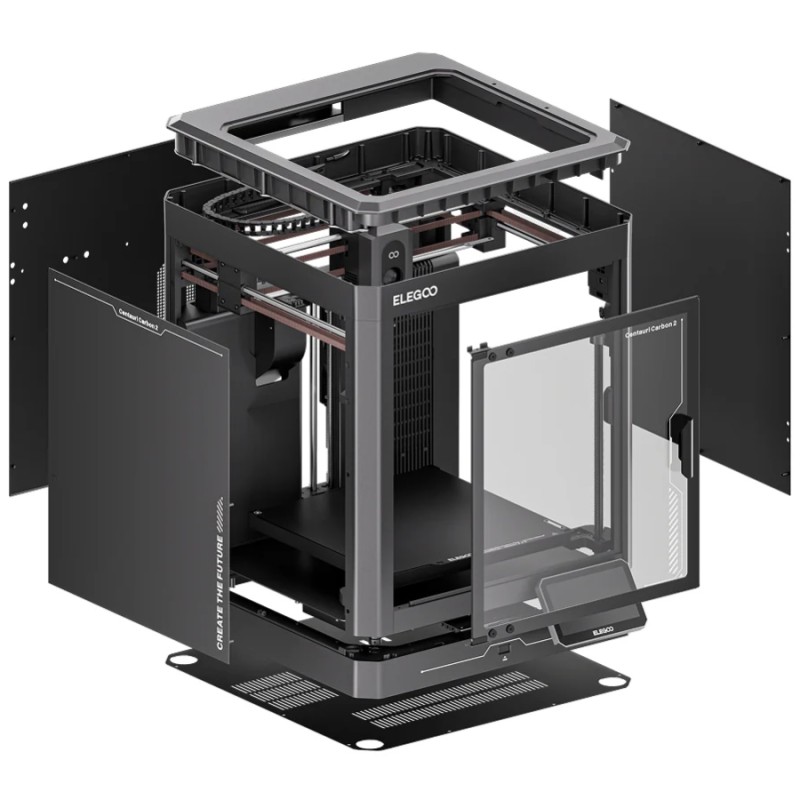 Принтер 3D ELEGOO Centauri Carbon 2 combo (FDM 1.75 mm 256x256x256 mm 4-Color AMS WiFi USB сірий) Принтер 3D ELEGOO Centauri Carbon 2 combo (FDM 1.75 mm 256x256x256 mm 4-Color AMS WiFi USB сірий)