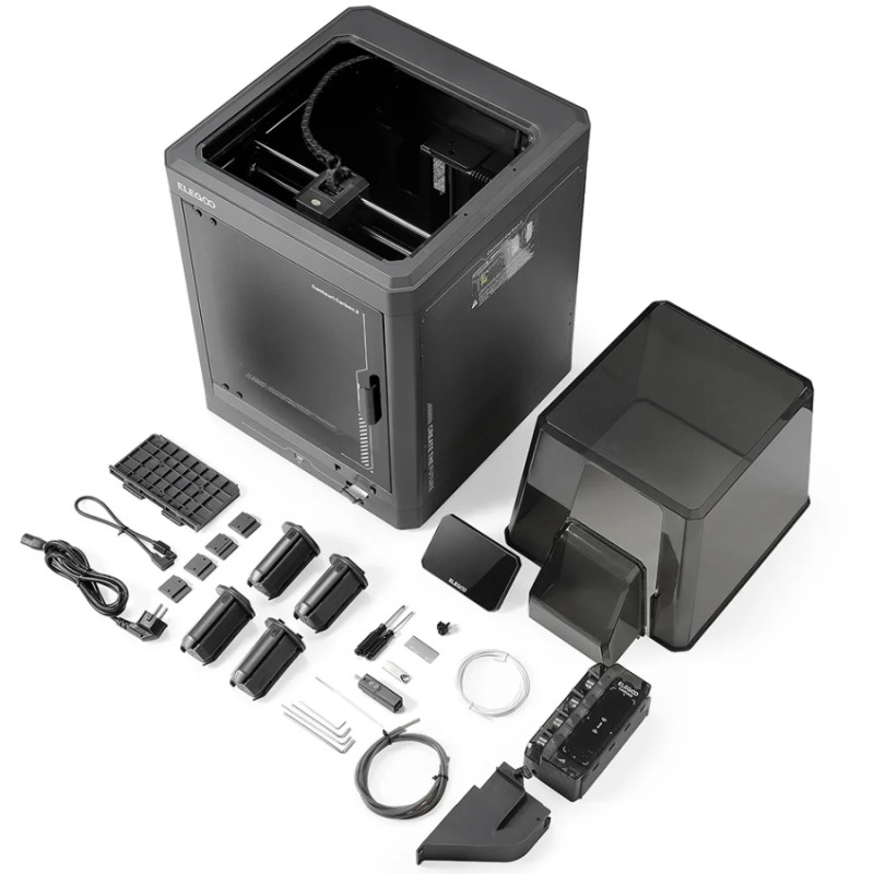 Принтер 3D ELEGOO Centauri Carbon 2 combo (FDM 1.75 mm 256x256x256 mm 4-Color AMS WiFi USB сірий) Принтер 3D ELEGOO Centauri Carbon 2 combo (FDM 1.75 mm 256x256x256 mm 4-Color AMS WiFi USB сірий)