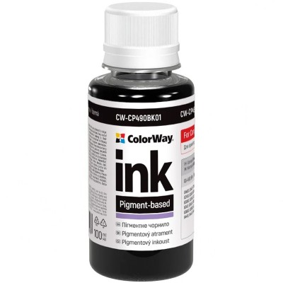 Чорнило CW Canon GI-490 PIXMA G1400/G2400/G3400 100мл (Pigment) Black