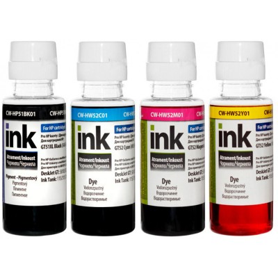 Комплект Colorway чорнил HP Ink Tank 115/315/415 (4х100мл) BK/С/M/Y