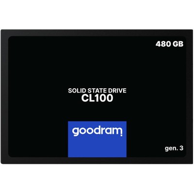 SSD 480Gb GoodRAM CL100 SATA III 2.5" TLC, Retail