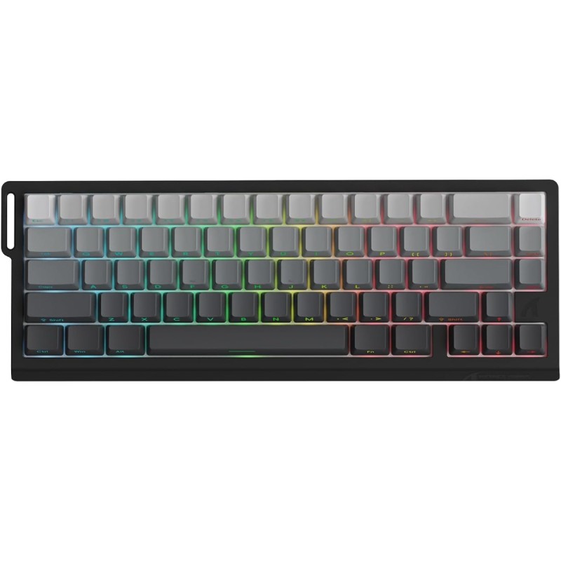 Клавіатура ігрова магнітна Attack Shark X68 Pro HE 66кл. RGB, Wireless, Moonlit Night