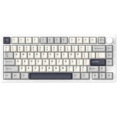 Клавіатура ігрова механічна Attack Shark X86 82кл.RGB,Wireless,Matcha Switch, Starlight White