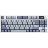 Клавіатура ігрова механічна Attack Shark K86 87кл.RGB,Wireless, Blue Whale перемикачі,Moonlit Night